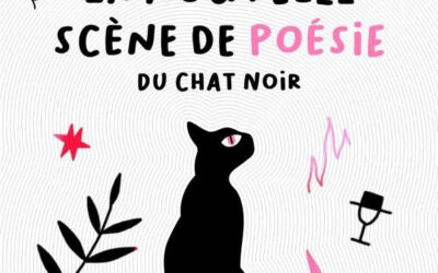 La scène de poésie du Chat noir en plein air le 21 juin