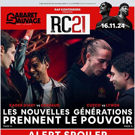 Edito pour le journal du Rap Contenders