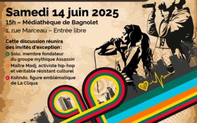 Conférence sur le hip-hop à la médiathèque de Bagnolet