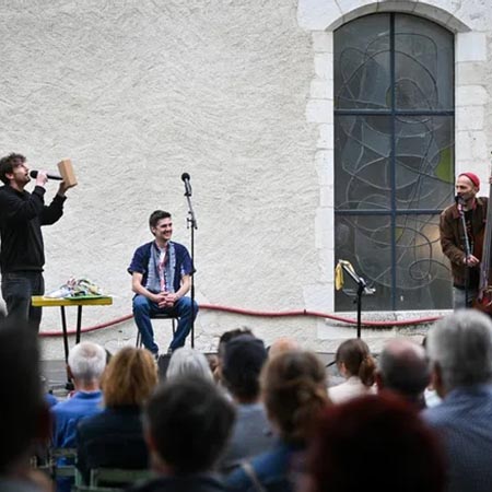 Un article sur le Cabaret Rap Troubadours dans le journal du Centre