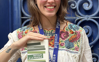 1ère critique de Retour à la parole par la librairie Mollat