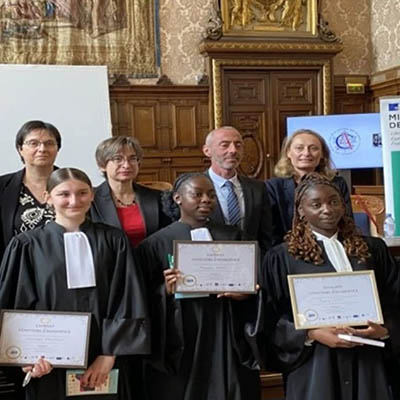 ‘Parler avec style’ offert aux lauréats du concours intercollèges du 91 et du 94