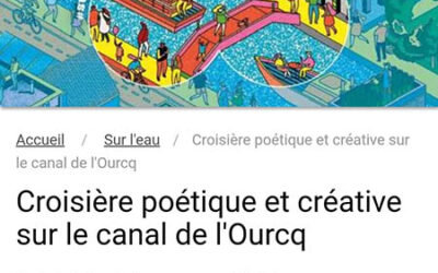 Atelier-croisière Ecrire sur l’eau
