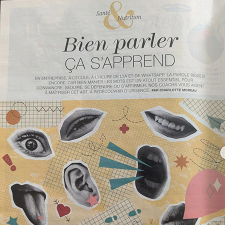 En interview dans Femme Actuelle