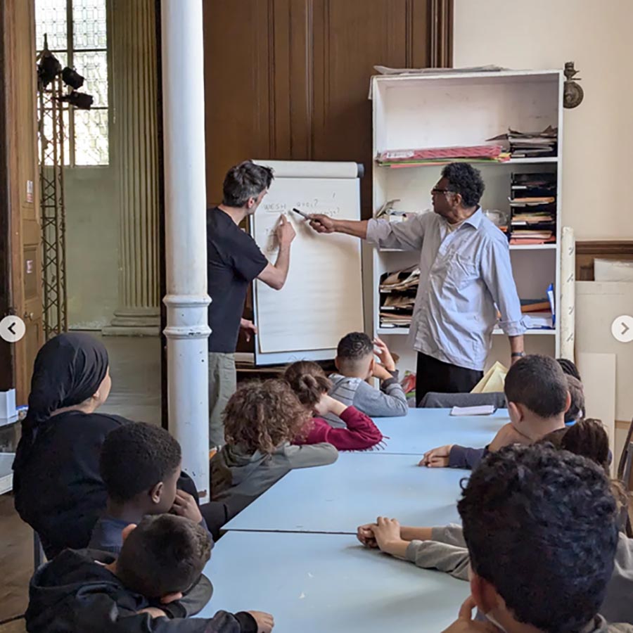 Ateliers pour enfants au musée Eluard