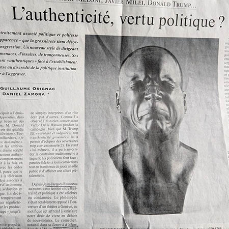 L’authenticité, ou le dernier masque